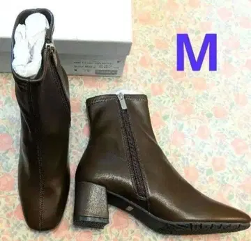 르탈론 5cm 스퀘어 핏 숏부츠 브라운