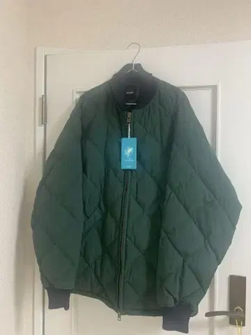 BEAMS HYDRY 퀼팅 자켓 M 다크 그린