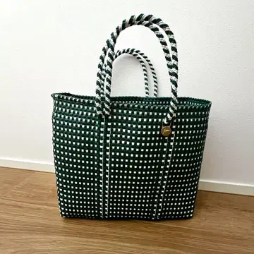 멜카도 letra S 사이즈 MINI CHECK 그린
