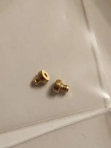 골드 티타늄 프로그맨 장식 나사