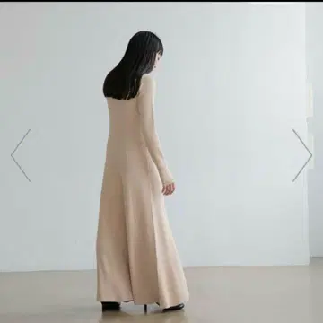 yuw 리브 플레어 원피스 로리즈팜