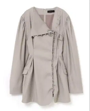 melt the lady 링 레이스업 자켓 원피스