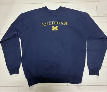 90s Hanes MICHIGAN 트레이닝복 네이비