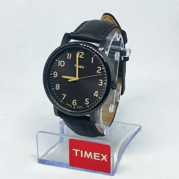 TIMEX 모던 이지 리더 올 블랙 42mm 새상품급 배터리 새상품