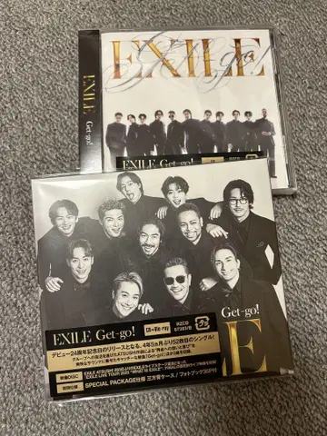 미개봉 EXILE Get-go! CD/ CD+Blu-ray