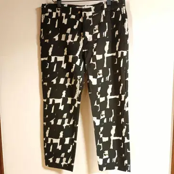 골든구스 기하학 패턴 코튼 팬츠 S