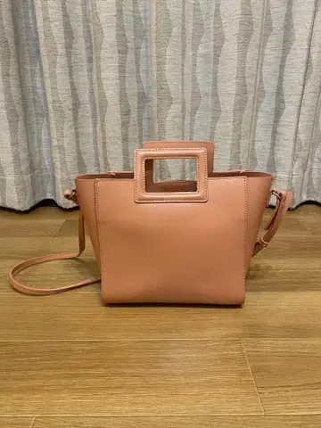YAHKI 숄더백 코랄 핑크