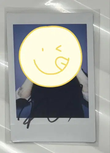 WEi 대현 친필 사인 폴라로이드