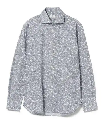 BEAMS HEART 페이즐리 무늬 긴팔 셔츠