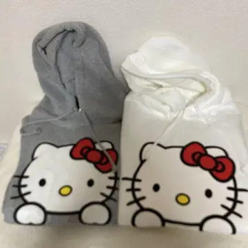 헬로키티 트레이닝 후드티 세트