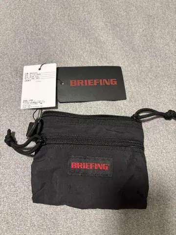 BRIEFING 블랙 파우치