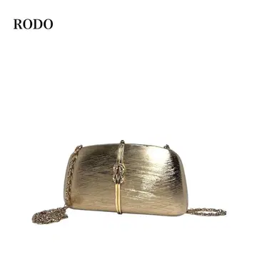 [새상품급] RODO 로도/큐빅 금장 장식/체인 숄더백