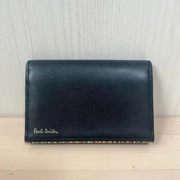 [ 새상품급 ] 폴스미스 Paul smith 스트라이프 포인트 명함지갑
