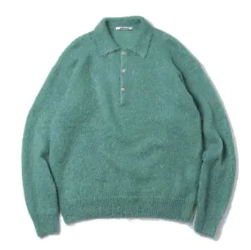 [ 23aw ] AURALEE KNIT POLO