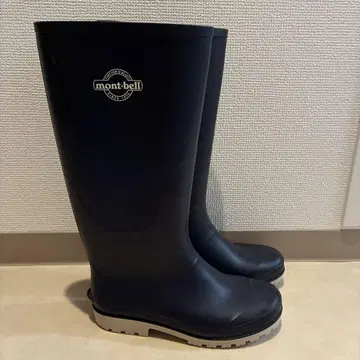 mont-bell 레인부츠 [미사용에 가깝지만, 로고에 흠집 있음]