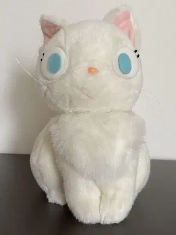 28cm 화이트 고양이 시로네코 고양이 BIG 빅 사이즈 봉제 인형 굿즈