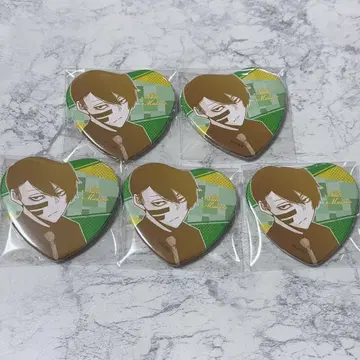 무타노 무진 복숭아 하트 캔뱃지