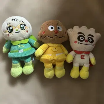 호빵맨 봉제 인형 멜론빵나 카레빵맨 크림판다