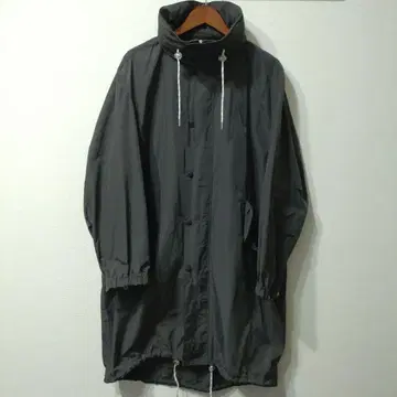 Name.'C/NYLON HOODED OVER COAT'
