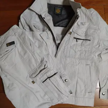 작업복 상하의 세트