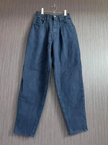90s 앵커 블루 진 와이드 데님 USA 코튼