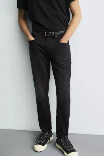 ZARA 슬림핏 크롭 청바지