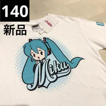새상품 하츠네 미쿠 T셔츠 140cm