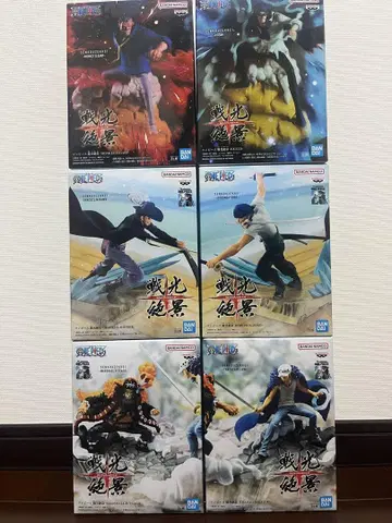 원피스 ONE PIECE 피규어 전광절경 6체 세트