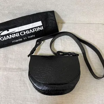 GIANNI CHIARINI 블랙 숄더백