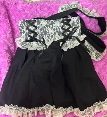 Secret Honey 서스펜더 플레어 스커트