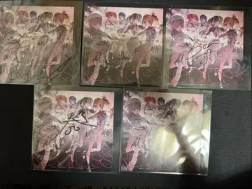 ReGLOSS 친필 사인 앨범 수량 한정 전종 5종 컴프