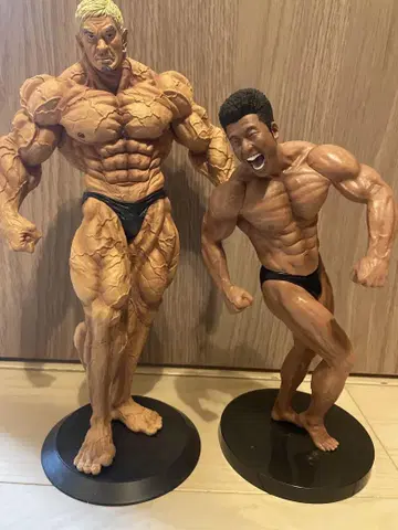가키노츠카이 제일복권 마츠모토 히토시 최종 형태ver & 킨니쿤 피규어