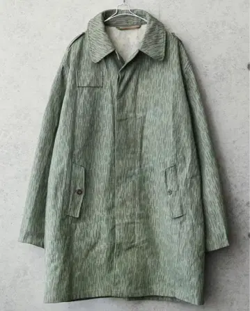 체코군 M-60 레인 드롭 카모 필드 코트