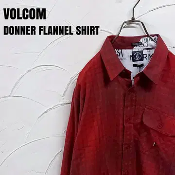[ 미사용품 ] VOLCOM/볼컴 DONNER FLANNEL SHIRT