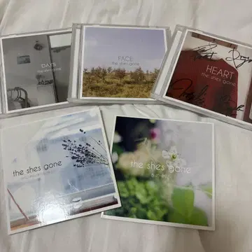 the shes gone CD 세트 사인 포함