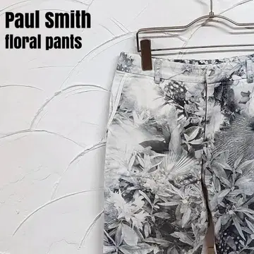 paul smith/폴스미스 꽃무늬 크롭 팬츠
