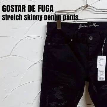 [ 미사용품 ] GOSTAR DE FUGA/고스타르 지 푸가 데님 팬츠