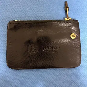 GANZO 블랙 가죽 키케이스