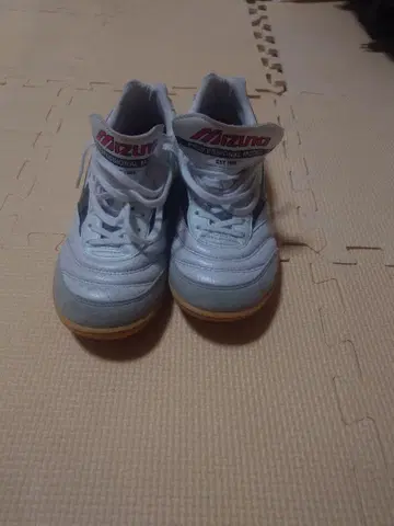 Mizuno 모렐리아 풋살화 화이트/네이비