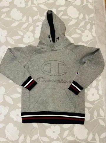 Champion 그레이 후드티 M 사이즈