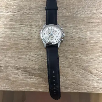 Wenger 크로노그래프 시계 화이트/블랙