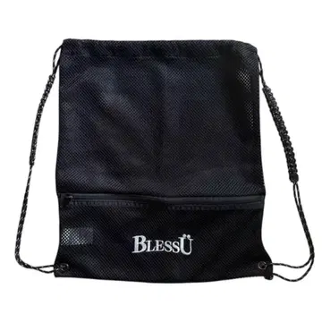 BlessU 메쉬 냅색 블랙