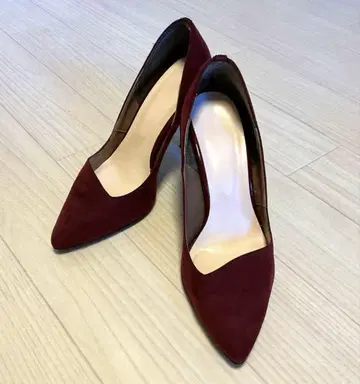 [ Le Chione ] 스웨이드 하이힐