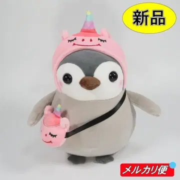 [새상품] 펭귄 봉제 인형 (유니콘) 전체 길이 25cm