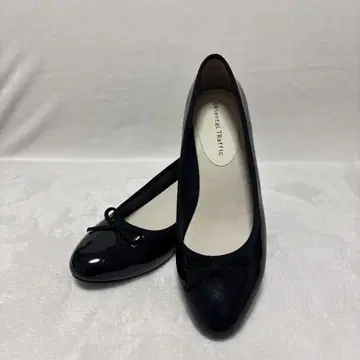 새상품급 오리엔탈 트래픽 블랙 리본 포함 레인 슈즈 24cm