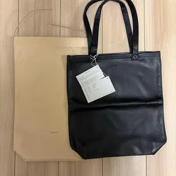 [ 미사용 새상품 ] Hender Scheme cow bag M 블랙