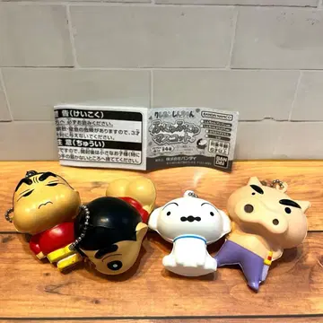 짱구는 못말려(크레용 신짱) 후뉴후뉴 마스코트 전 4종 세트