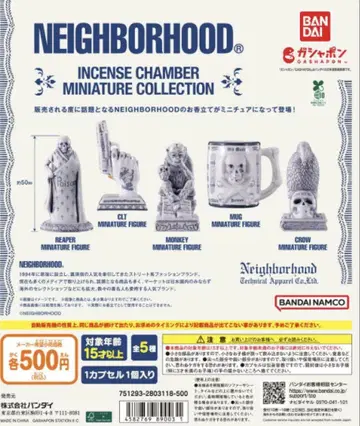 NEIGHBORHOOD 향로 미니어처 컬렉션 전 5종류