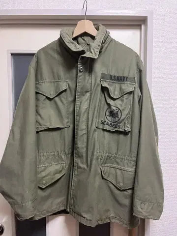 U.S. NAVY SEABEES 밀리터리 자켓