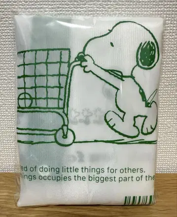 훼미리마트 한정판 스누피 SNOOPY 쇼핑백 디자인 에코백 3